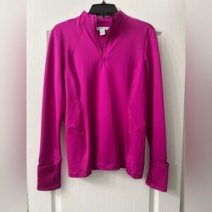 Athleta Women's Fuchsia Cowl Neck Sweater